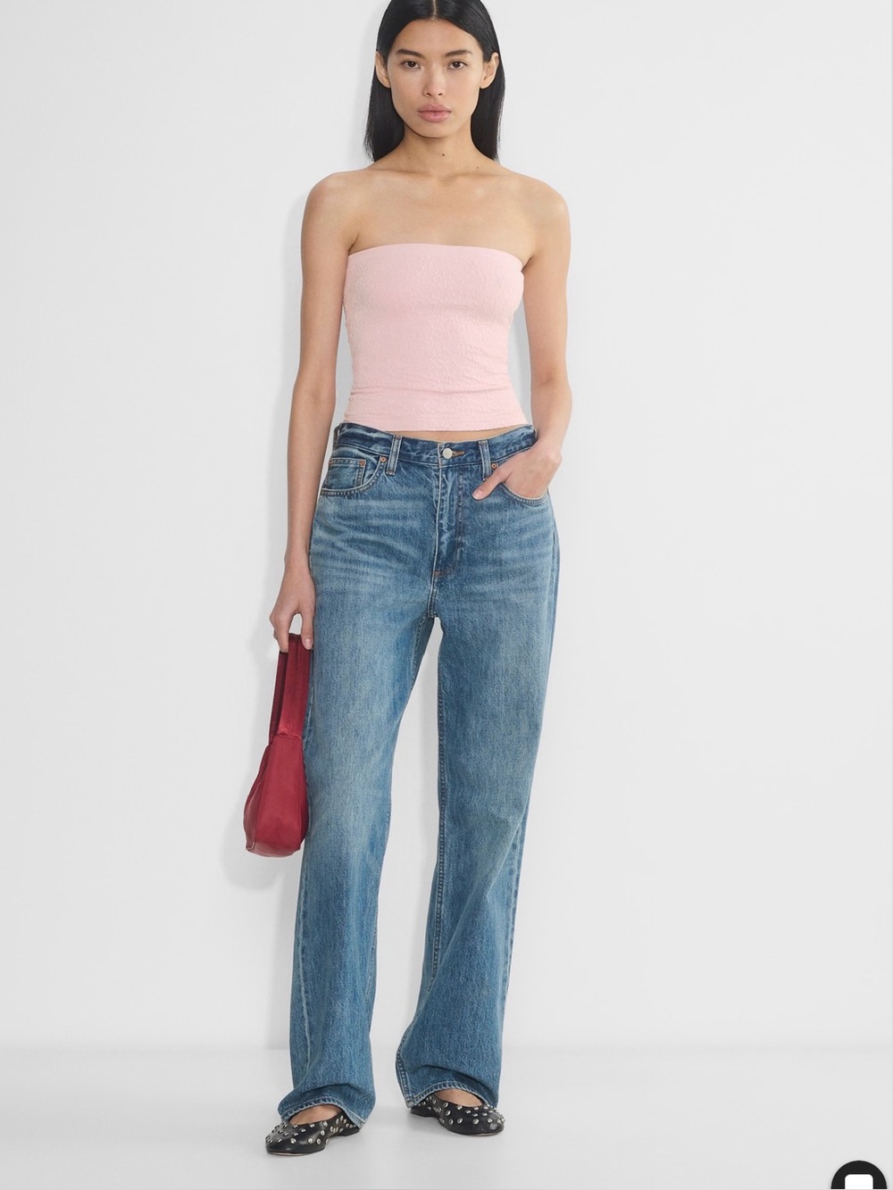 Aritzia Daisy Seamless Waist Tube Top